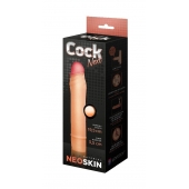 Телесная насадка-удлинитель из неоскин - 19,5 см. - LOVETOY (А-Полимер) - в Муроме купить с доставкой