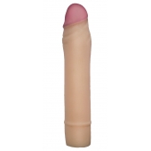 Телесная насадка-удлинитель из неоскин - 19,5 см. - LOVETOY (А-Полимер) - в Муроме купить с доставкой