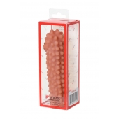 Телесная насадка на фаллос с бугорками KOKOS Extreme Sleeve 10 - 15,8 см. - KOKOS - в Муроме купить с доставкой