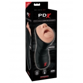 Мастурбатор-ротик Deep Throat Vibrating Stroker - Pipedream - в Муроме купить с доставкой