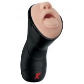 Мастурбатор-ротик Deep Throat Vibrating Stroker - Pipedream - в Муроме купить с доставкой