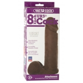 Насадка-реалистик Vac-U-Lock 8  ULTRASKYN Cock - 20,6 см. - Doc Johnson - купить с доставкой в Муроме