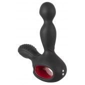 Черный вибромассажер простаты с нагревом и ротацией Prostate Plug - 14,5 см. - Orion - в Муроме купить с доставкой