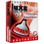 Презерватив LUXE  Exclusive   Красный Камикадзе  - 1 шт. - Luxe - купить с доставкой в Муроме
