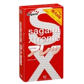 Утолщенные презервативы Sagami Xtreme Feel Long с точками - 10 шт. - Sagami - купить с доставкой в Муроме