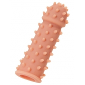 Телесная реалистичная насадка KOKOS Extreme Sleeve 03 с дополнительной стимуляцией - 12,7 см. - KOKOS - в Муроме купить с доставкой