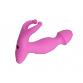 Розовый стимулятор простаты с усиками - 15 см. - 4sexdreaM - в Муроме купить с доставкой