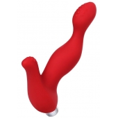 Красный силиконовый вибростимулятор простаты Proman - 12,5 см. - ToyFa - в Муроме купить с доставкой