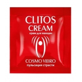 Пробник возбуждающего крема для женщин Clitos Cream - 1,5 гр. - Биоритм - купить с доставкой в Муроме