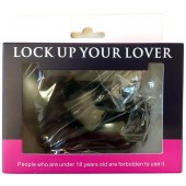 Черные меховые наручники Love с ключиками - Baile - купить с доставкой в Муроме