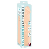 Телесная насадка-удлинитель Silicone Extension - 19 см. - Orion - в Муроме купить с доставкой