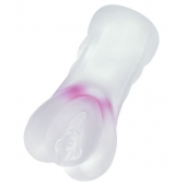 Прозрачный реалистичный мастурбатор Juicy Pussy Crystal Rose - ToyFa - в Муроме купить с доставкой