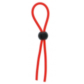 Красное эрекционное лассо с одной бусинкой-утяжкой STRETCHY THICK LASSO - Dream Toys - в Муроме купить с доставкой