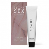 Лубрикант на водной основе Slow Sex Anal Play Gel - 30 мл. - Bijoux Indiscrets - купить с доставкой в Муроме