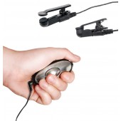 Черные электрические зажимы для сосков Shock Therapy Nipple Clamps - Pipedream - купить с доставкой в Муроме