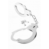 Металлические серебристые наручники Designer Metal Handcuffs - Pipedream - купить с доставкой в Муроме