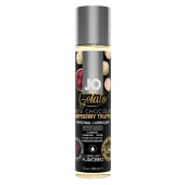 Лубрикант с ароматом трюфелей из белого шоколада и малины JO GELATO WHITE CHOCOLATE RASPBERRY TRUFFLE - 30 мл. - System JO - купить с доставкой в Муроме