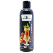 Интимный гель-смазка JUICY FRUIT с ароматом солёной карамели - 200 мл. - БиоМед - купить с доставкой в Муроме