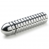 Рельефный фаллос для интенсивного электросекса Groovey George - 20 см. - MyStim - купить с доставкой в Муроме