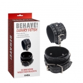 Черные наручники Surrender Wrist Restraints - Chisa - купить с доставкой в Муроме