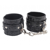 Черные наручники Surrender Wrist Restraints - Chisa - купить с доставкой в Муроме