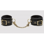 Черные наручники Bound to You Faux Leather Wrist Cuffs - Fifty Shades of Grey - купить с доставкой в Муроме