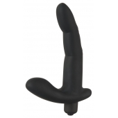 Черный вибромассажер простаты Naughty Finger Prostate Vibe - 13,8 см. - Orion - в Муроме купить с доставкой