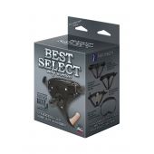 Пояс HARNESS BEST SELECT с вагинальной пробкой - LOVETOY (А-Полимер) - купить с доставкой в Муроме