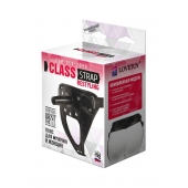 Черный пояс для насадок CLASS STRAP Restyling - LOVETOY (А-Полимер) - купить с доставкой в Муроме