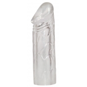 Удлиняющая насадка на пенис Mega Dick Sleeve Transparent - Orion - в Муроме купить с доставкой