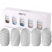 Набор из 5 мастурбаторов Hedy X5 Mixed - Svakom - в Муроме купить с доставкой