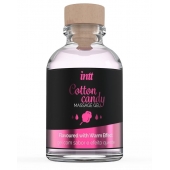 Массажный гель с согревающим эффектом Cotton Candy - 30 мл. - INTT - купить с доставкой в Муроме