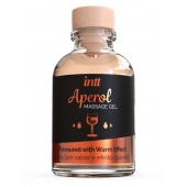 Массажный гель с согревающим эффектом Aperol - 30 мл. - INTT - купить с доставкой в Муроме