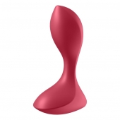 Красный вибромассажёр простаты Satisfyer Backdoor Lover - 14 см. - Satisfyer - в Муроме купить с доставкой