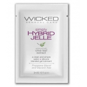 Гель-лубрикант на водно-силиконовой основе Simply Hybrid Jelle - 3 мл. - Wicked - купить с доставкой в Муроме