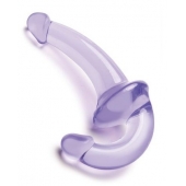 Фиолетовый безремневой страпон Strapless Strap-On - Lux Fetish - купить с доставкой в Муроме