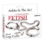 Металлические наручники Metal Leg Cuffs - Pipedream - купить с доставкой в Муроме
