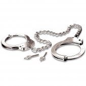 Металлические наручники Metal Leg Cuffs - Pipedream - купить с доставкой в Муроме