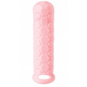 Розовый фаллоудлинитель Homme Long - 15,5 см. - Lola Games - в Муроме купить с доставкой