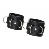 Черные наручники Anonymo на сцепке - ToyFa - купить с доставкой в Муроме