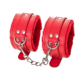 Красные оковы Anonymo из искусственной кожи - ToyFa - купить с доставкой в Муроме