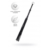 Черный флоггер Anonymo - 64 см. - ToyFa - купить с доставкой в Муроме