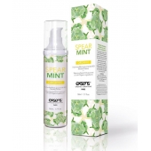 Разогревающее массажное масло Gourmet Spearmint Organic с органическими ингредиентами - 50 мл. - Exsens - купить с доставкой в Муроме