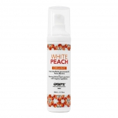 Разогревающее массажное масло Gourmet White Peach Organic с органическими ингредиентами - 50 мл. - Exsens - купить с доставкой в Муроме