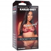 Мастурбатор-вагина Karlee Grey ULTRASKYN Pocket Pussy - Doc Johnson - в Муроме купить с доставкой