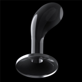 Прозрачный стимулятор простаты Flawless Clear Prostate Plug - 15 см. - Lovetoy - в Муроме купить с доставкой