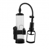 Прозрачная вакуумная помпа с вибрацией Vibrating Penis Pump - Dream Toys - в Муроме купить с доставкой