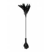Двусторонний стек-щекоталка Sweet Caress Feather Whip - 58 см. - Sweet Caress - купить с доставкой в Муроме