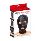 Маска-шлем с прорезями для глаз и рта - Fetish Tentation - купить с доставкой в Муроме