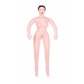 Надувная секс-кукла брюнетка с реалистичной головой - ToyFa - в Муроме купить с доставкой